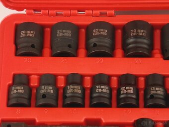 Sada nástrčných hlavíc pre račne a rázové uťahovače 32 ks - 2