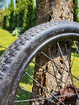 Predám originálne patinové koleso ČZ 98 ccm + brzd - 2