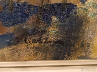 Obraz Jana Lieblová, Orava 1981, olej 60x80 - 2