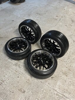 BBS 5x120 R18 ET 20 + letné pneu - 2