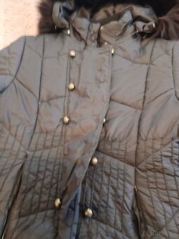 Dámska čierna dlhá bunda Dromedar - 2