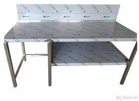 Pracovné stoly nerezové - 2