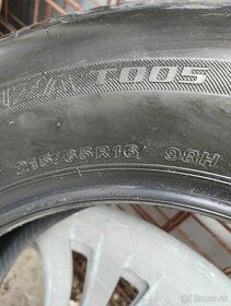 Predám nové pneu Bridgestone 215/65 R16 - 2