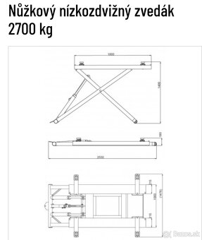 Noznicovy zdvihak - 2