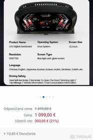 Predam digitálne budiky a autorádio bmw e60 - 2