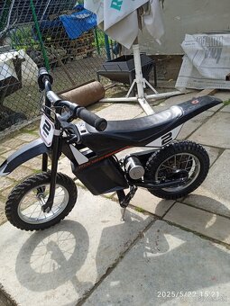 Elektrická motorka Rázvor MX125 - 2