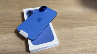 Vymenim novy iPhone 16 Ultramarine 128gb 2 rocna zaruka - 2