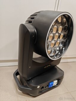 LED hlava 19x10watt zoom + ring - 2