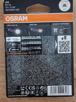 Žiarovka OSRAMLEDriving
- LED, 12V, 0,5W - 2