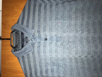 TOMMY HILFIGER originál jeans vzhľad pánske polotricko L/XL - 2