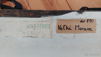 Mapa Velkej Moravy - 2
