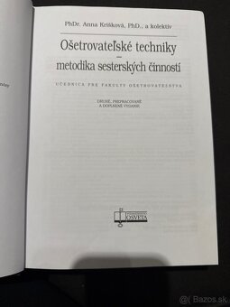 Ošetrovateľské techniky Anna Kriškova - 2