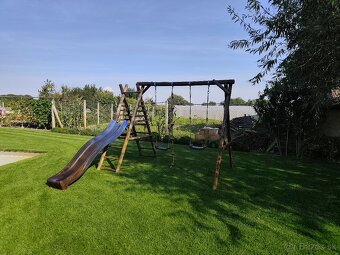 Predám zahradnu dvoj hojdacku a smyklavku - 2