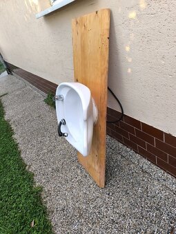 Barber umývadlo s masívnou doskou - 2