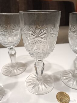 Sada 6ks | krištáľové poháre - 2