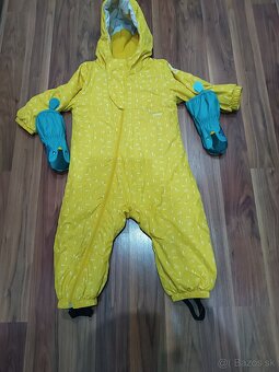 Lyžiarsky overal+rukavice - 2