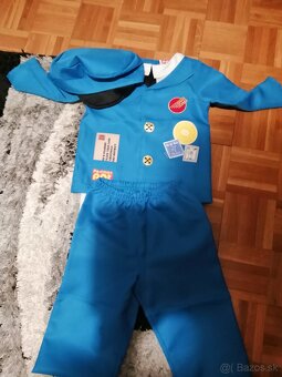 kostým na karneval - Poštár Pat - 2