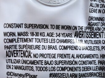 Plávacie koleso a rukávniky - 2