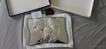 Luxusný talianský strieborný obraz - 2