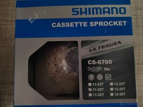 cestné kazety Shimano CS-6700 HG 10s - 2
