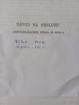 Drevoobrábací stroj - 2
