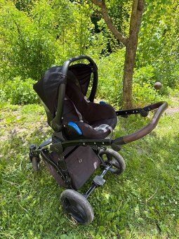 Športový kočík, trojkombinácia+ vajíčko isofix a autosedačka - 2