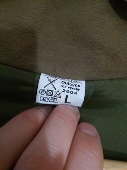 Maskáčová vojenská zateplená bunda, vetrovka - 2