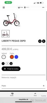 Liberty Pegas Skladaci Bicykel - 2