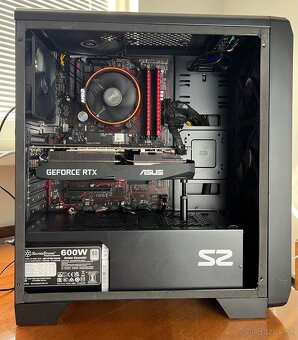 HERNÝ PC- RTX 2060/ Ryzen 5 4500/ 16gb ram/ 750gb Ssd - 2