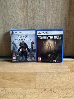 2 hry na Playstation 5 - AC Valhalla + Tormented Souls - 2