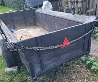 Vlečka za traktor, malotraktor - 2