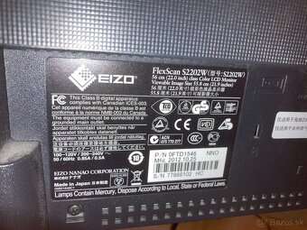 Monitor EIZO Flex Scan 22 - lacno - 2
