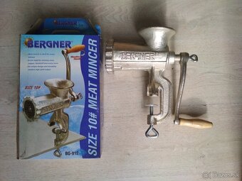 Ručný mlynček na mäso č.10 - 2