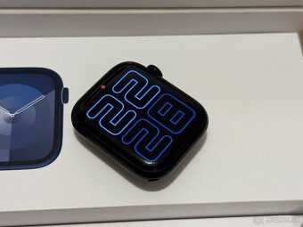Apple watch 9 45mm Midnight - Super stav, Batéria 100% - 2