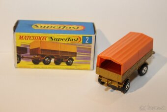 Matchbox SF Mercedes trailer - 2