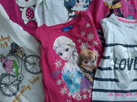 Tričká s dlhým rukávom 104- 6 kusov - 2