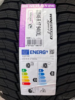 Predám nové zimné pneumatiky Nexen – 4 ks - 2