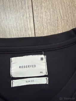 Čierne tričko Reserved - 2