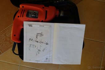 Vŕtačka s príklepom Black&Decker 710W - 2