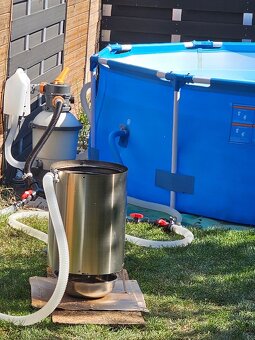 Výhrievanie vírivky, bazéna ohňom - 2