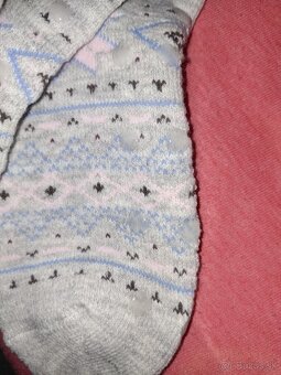 Dámske vianočné termo ponožky. - 2