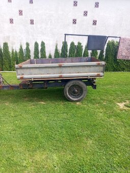 Vlečka za malotraktor. - 2