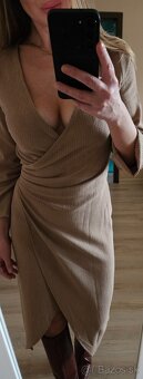 Zavinavacie midi saty vel.xs - 2