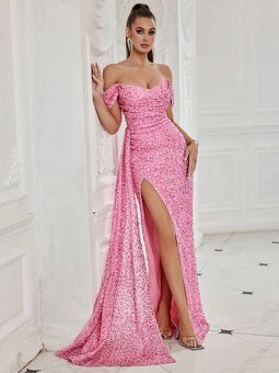 Dlhé spoločenské šaty L/XL - 2