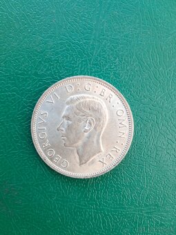 Británia halfcrown 1943 - 2
