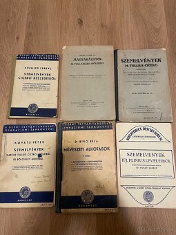 Knihy staré maďarské 3 - 2