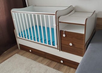 Multifunkčná detská postieľka Lorelli TREND PLUS - 2