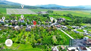 Rankovce - Veľký pozemok 4147 m², len 20 min. od Košíc - 2