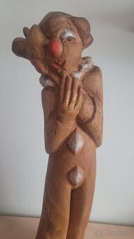Drevorezba Klaun V. Moravek - 2