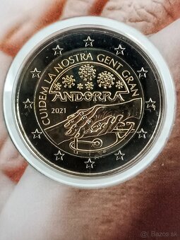 Andorra 2021 Seniors , 2€ euro - 2
